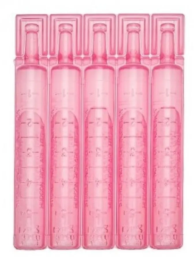 Sterile Saline 0.9% NaCl – Contact Lens, Cosmetic Dilution, Multi-Use Solution (5 mL × 100 Tubes)