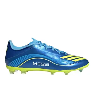 adidas Mens F50 Messi League Firm GroundMulti Ground Football Sneakers Shoes - Blue