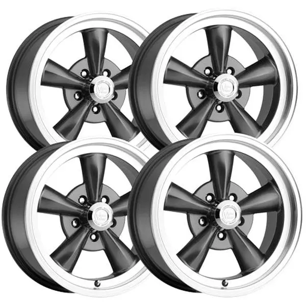 Staggered-Vision 141 Legend 5 17x8,17x9 5x5" 0mm Gunmetal Wheels Rims
