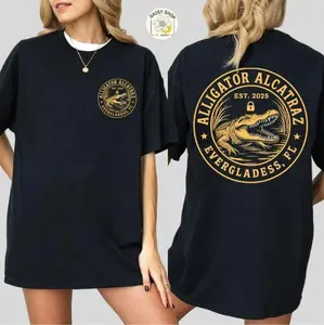 Funny Alligator Prison Tee Everglades Florida Gator Shirt Swamp Humor Gift for Men and Women