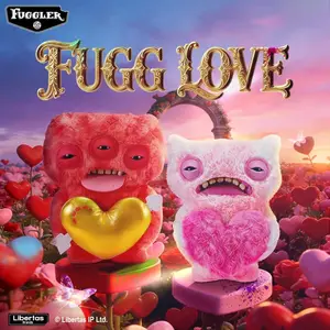 Gen2-Fuggler Fugg Love-Valentine Love Monster with Heart - valentine gift