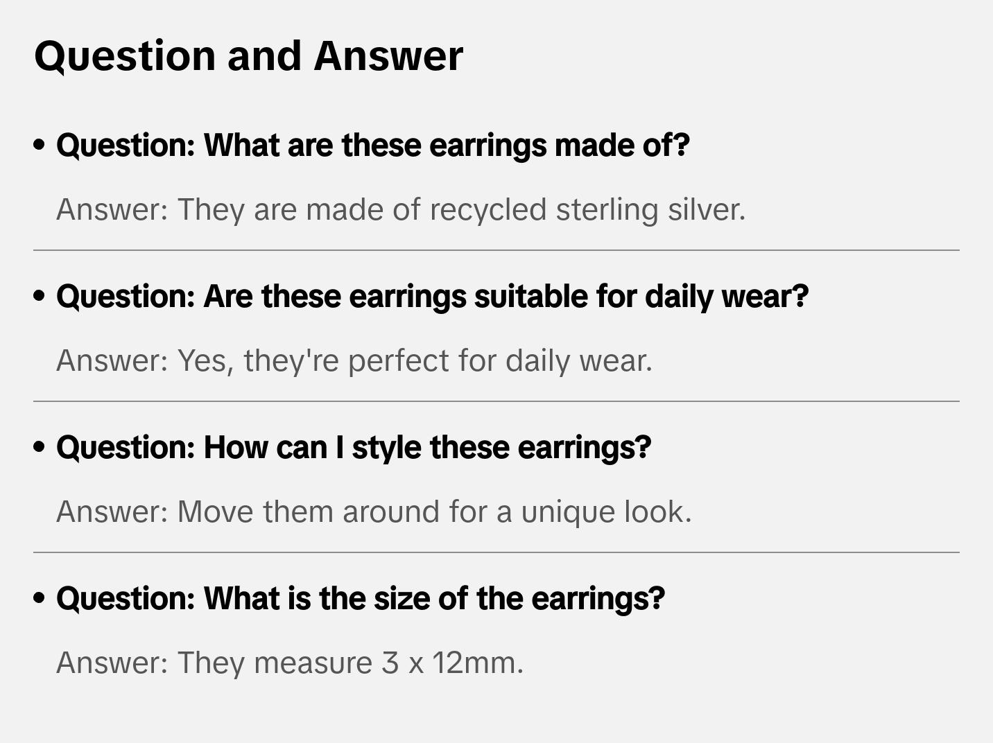Flex Stud Earrings