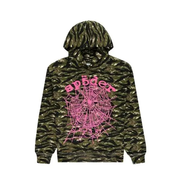 black pink black pink sp5der hoodie - TikTok Shop
