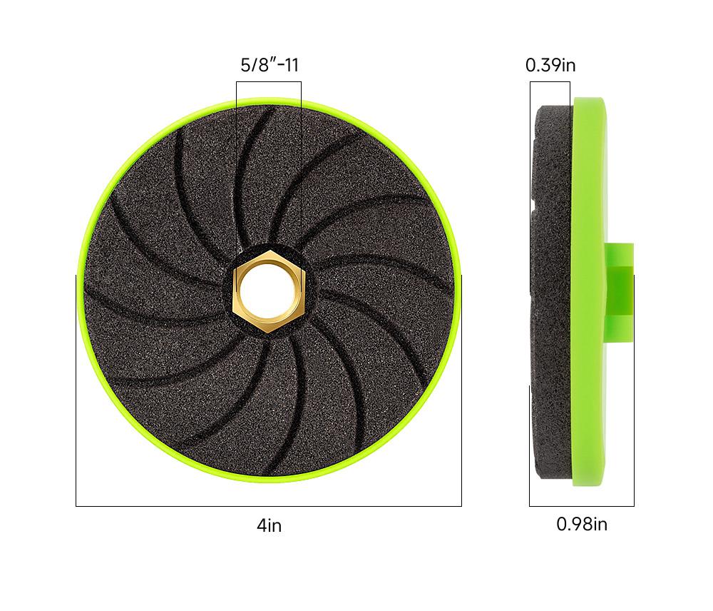 LOZLIN 3PCS 4" Diamond Grinding Wheels – Professional Chamfering, Edge Shaping & Polishing Tool for Tile, Marble, and Granite for Angle Grinder Silicon Carbide Wheel summervibes LOZLIN 3PCS 4" Diamond Grinding Wheels – Professional Chamfering, Edge Shaping & Polishing Tool for Tile, Marble, and Granite for Angle Grinder Silicon Carbide Wheel summervibes