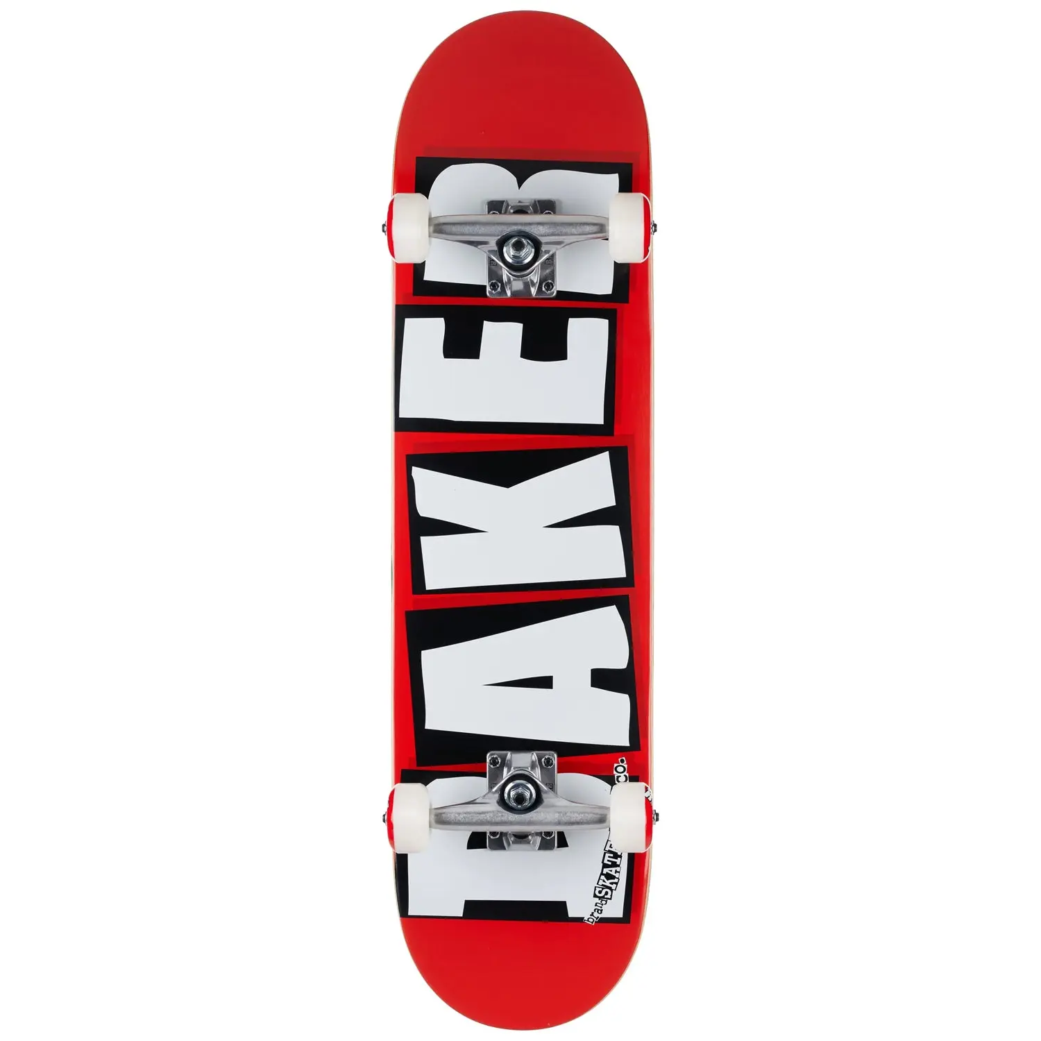 Baker Complete Logo Red/White 8.0" Assembled