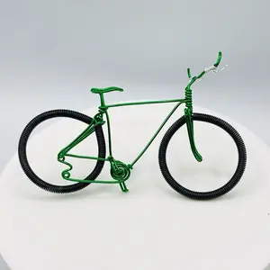 Bicycle wire sculpture