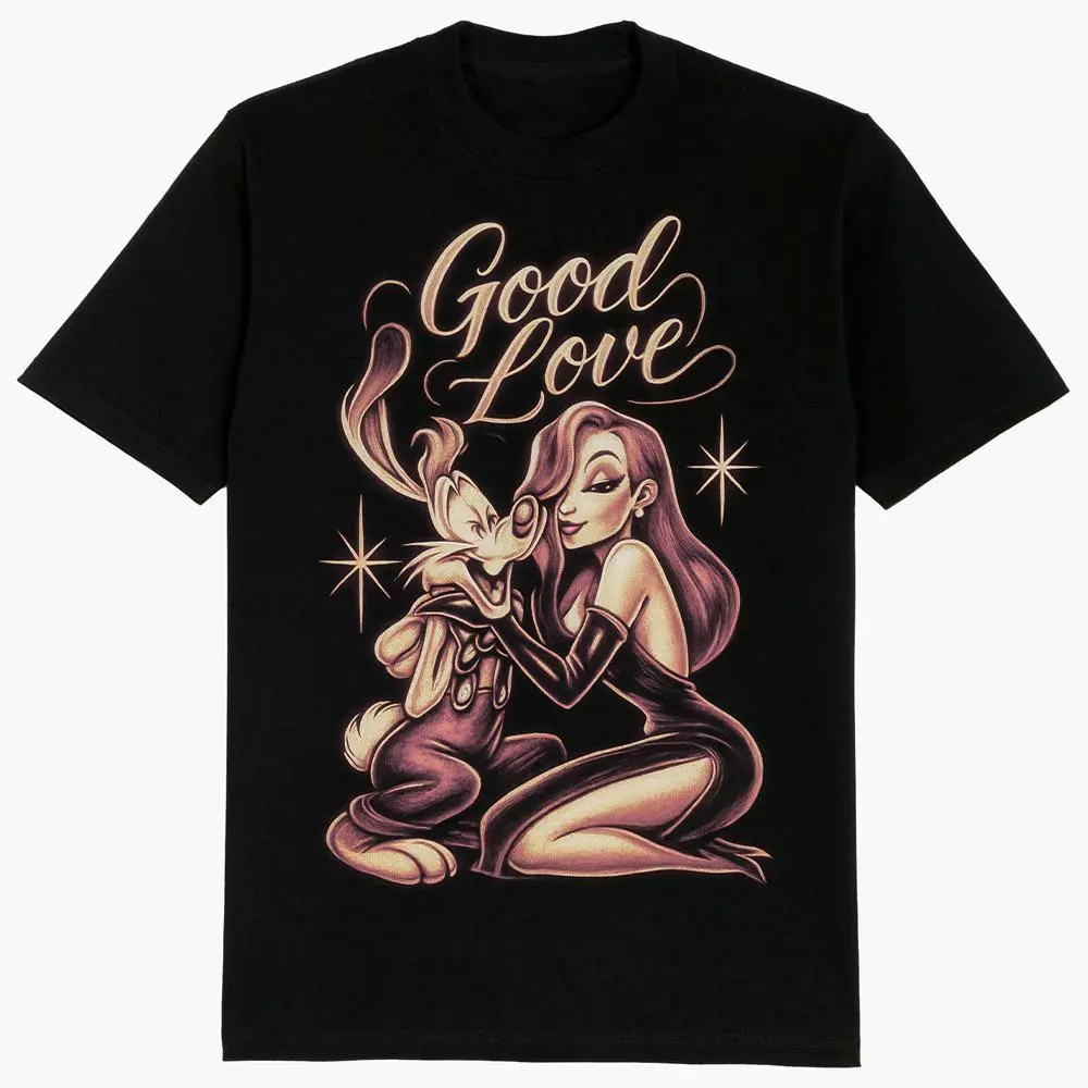 Men's Cotton Round Neck Graphic T-Shirt with Chicano Art Print - Casual Short-Sleeve Menswear Fashion Clothes, Streetwear Sports Top for Daily Wear