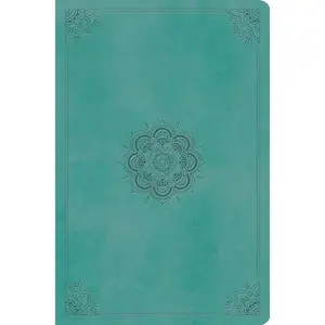 USED-Holy Bible: English Standard Version, Value Compact Bible, Trutone Turquoise, Emblem Design by Crossway Books (Paperback)