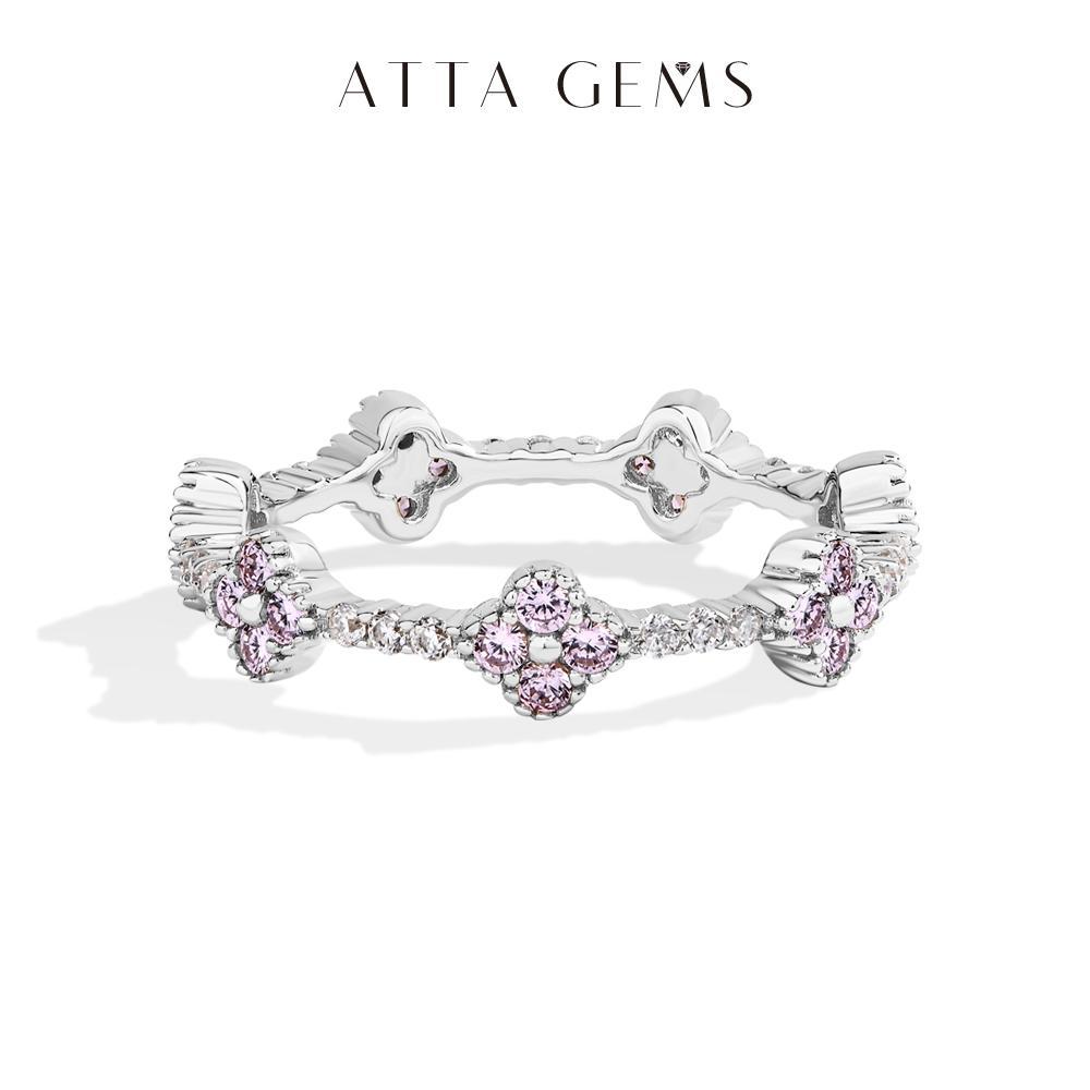 Classic Lab-Created Paraiba and Pink Zircon  Rings for Women 925 Sterling Silver Engagement Wedding Ring Fine Jewelry R262 SpringStatements