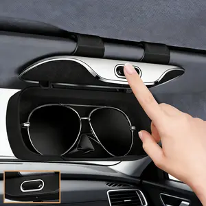 Sunglasses Visor Holder Clip-on Design for Trucks & Sedans - Sleek Vehicle Accessory for Easy Sun Shade Glasses Organization