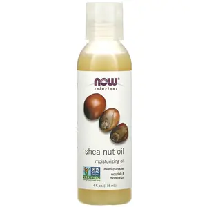 NOW Foods Solutions, Shea Nut Oil, 4 fl oz (118 ml)