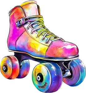 DTF Transfer – HS Retro Skate Multi Sizes