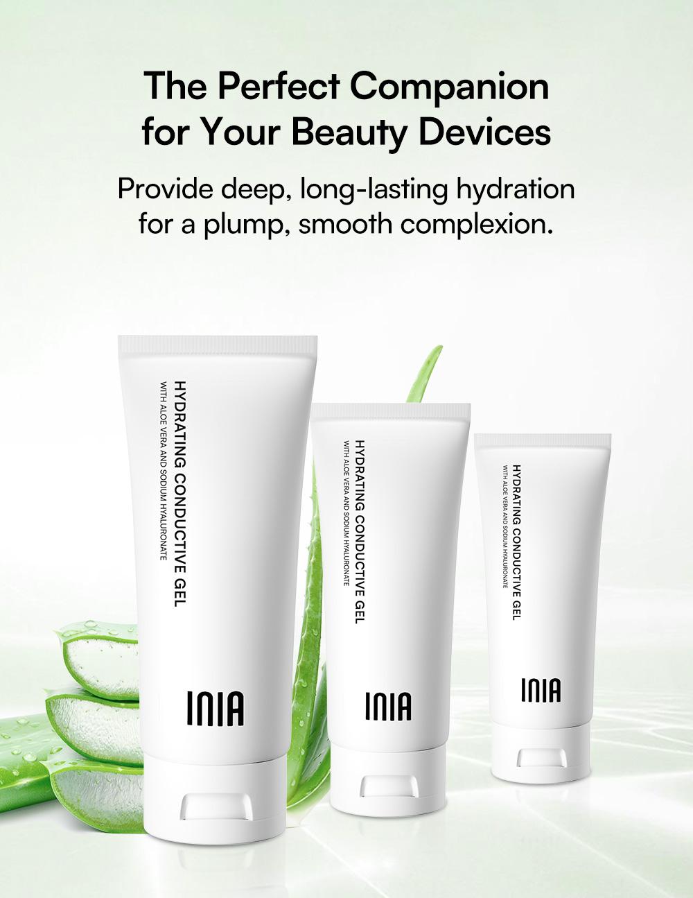 Gel for Skin Care Machines & Face Massagers – Hydrating Gel Primer with Hyaluronic Acid Facial and Body