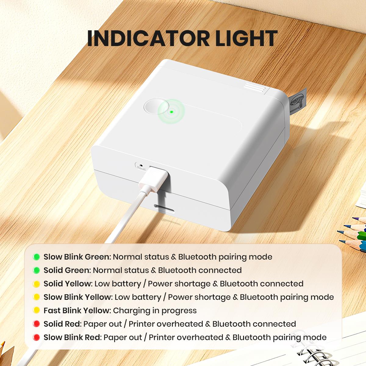 Portable Bluetooth Label Printer, D12 Wireless Handheld Printer with Tape Mini Sticker Maker for Barcodes Storage Office & Home Organization Thermal Printer outdoorfun #SummerVibes