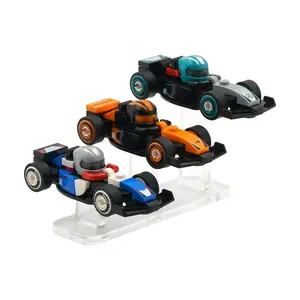 Acrylic 3-Tier Display Stand Compatible with LEGO® 71049 F1 Collectible Race Cars- Sets Not Included