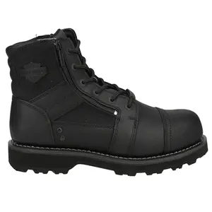Harley-Davidson Mens Bonham Composite Toe Motorcycle  Work/Duty - Black