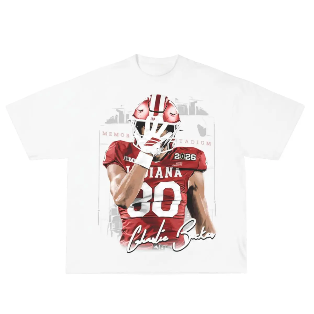 Adult and Youth Charlie Becker “GAME WINNER” Adult and Youth 90s Graphic T-Shirt Sweatshirt Hoodie, Charlie Becker T-Shirt, Indiana Football Merch, Men’s T-Shirt