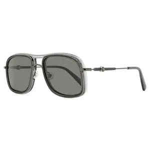 Moncler Kontour Polarized Sunglasses ML0223 01D Gunmetal/Gray 56mm