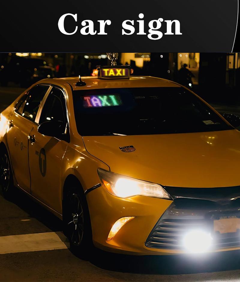 LED Sign for Car Windshield 7x3in Devil Eyes Lights USB Powered Bluetooth App Remote Control Dynamic RGB Flexible Display Panel for Motorcycle Taxi