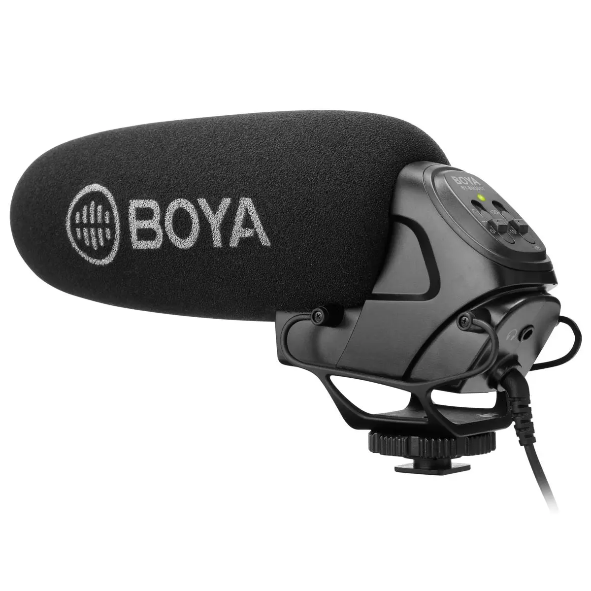 BOYA BY-BM3031 On-Camera Supercardioid Condenser Shotgun Microphone, Lower Noise & Higher Sensitivity