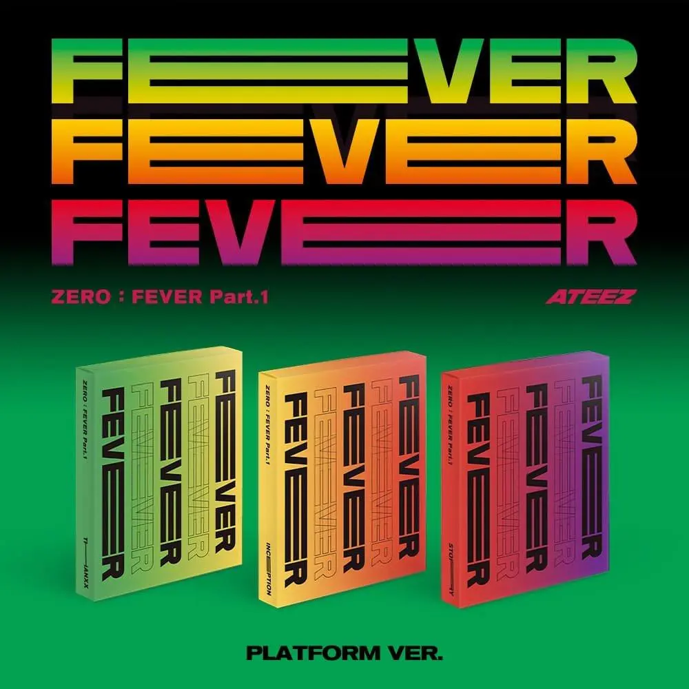 *PLATFORM VER* ATZ - 1st Repackage Album Digital CD [ZERO : FEVER Part.1] (THANXX Ver. / INCEPTION Ver. / DIARY Ver.) - KQSHOP POB OPTION