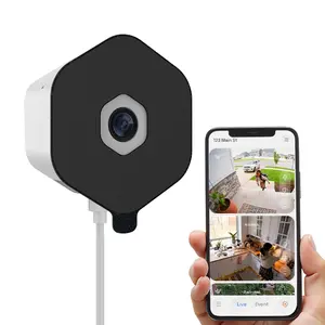 3MP 2K Window Camera,2.4GHz WiFi Indoor Cameras for Home Security with Al Color Night Vision,Person & Motion Detection,24/7 Recording,Easy & Quick Install