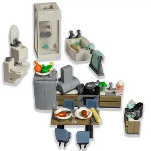 Kitchen & Bathroom Furniture - Apartment Life Brick Set