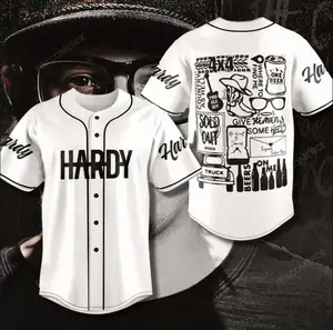 HARDY Baseball Jersey – Concert Tour Inspired Country Music Fan Shirt