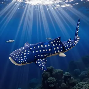 3D Printed Articulated Flexi Whale Shark Fidget Flexible Limbs for Sensory