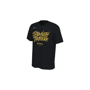 NBA GS WARRIORS DRI-FIT TEE "Black- 2019 PLAYOFFS BOUND MANTRA" 705186 00ABLK