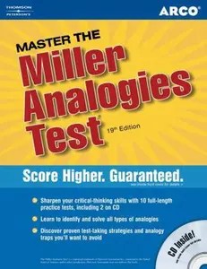 USED-Master the Miller Analogies Test 2006 by Arco (Paperback)