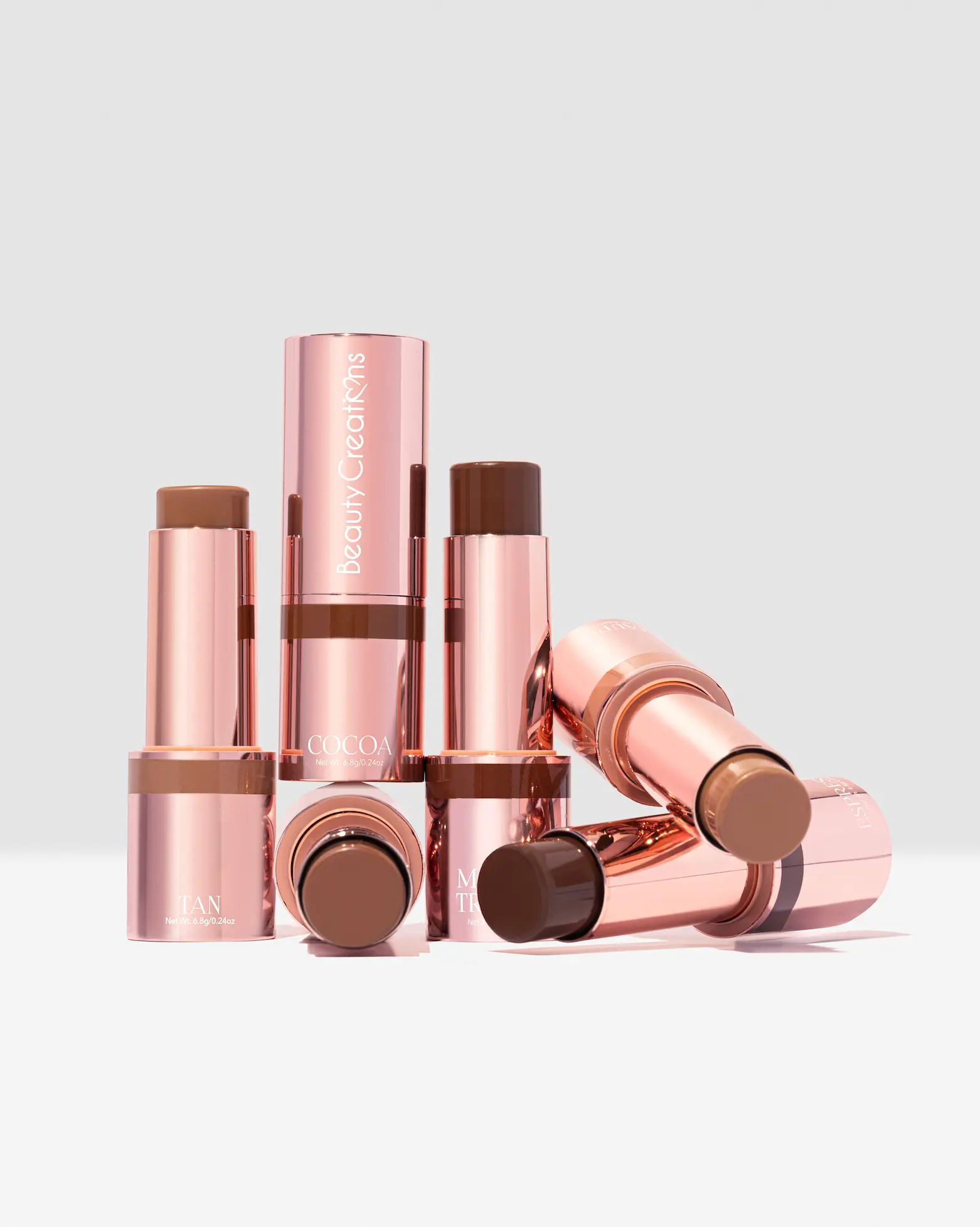 Beauty Creations ~ Flawless Stay Contour Sticks, Smooth, Cosmetic, Highlighter Makeup