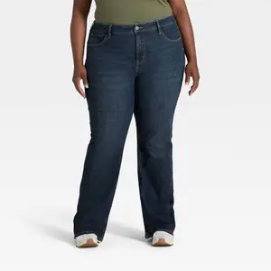 Women's High-Rise Bootcut Jeans - Ava & Viv