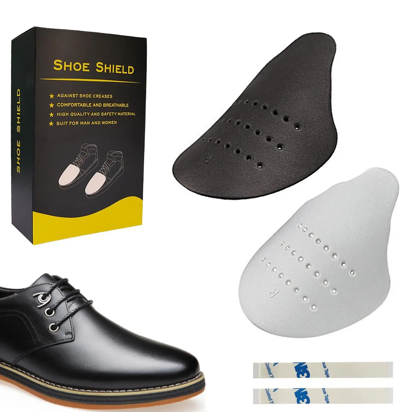 Shoe Shield Toe Protector for Sports Shoes Prevents Cracking & Creases AF1 Air Force 1 Style Second Generation Affordable Highly Rated