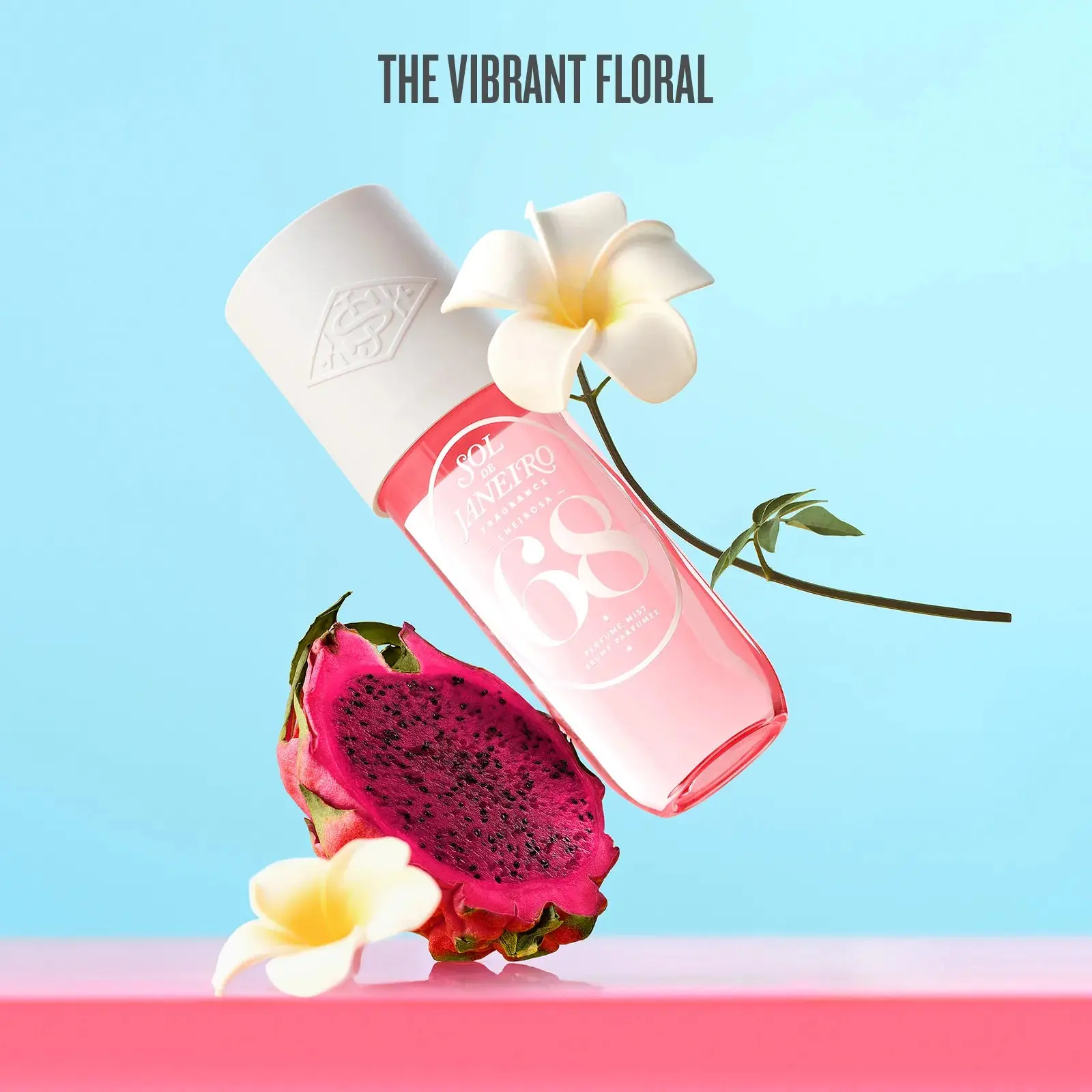 Sol de Janeiro Cheirosa 68 Beija Flor Perfume Mist | Brazilian Jasmine & Pink Dragonfruit Hair & Body Perfume Spray