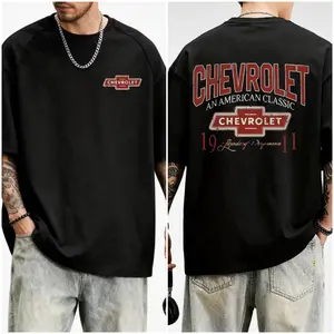 Vintage Chevrolet T-Shirt, Classic 1911 Chevy LogoGraphic Tee,Retro American Car Shirt, OversizedStreetwear Top for Men and Women