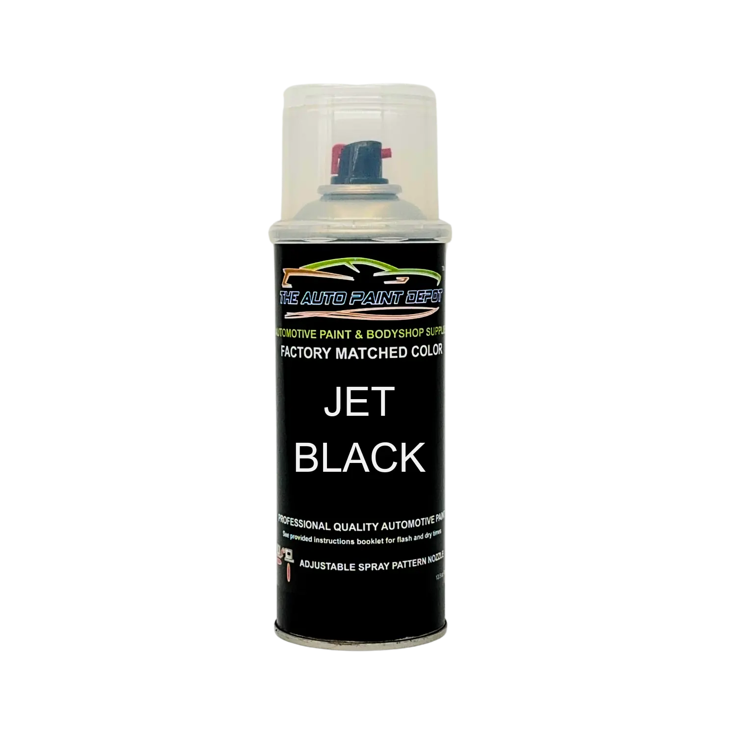 Jet Black High Quality Automotive Spray Paint