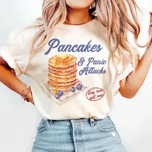 Pancakes and Panic Attacks Graphic Tee