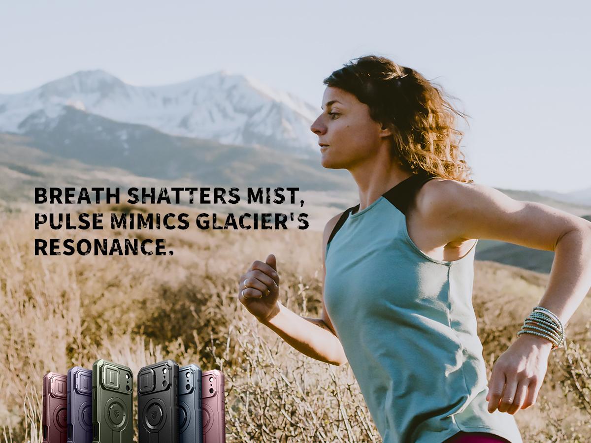 DEXNOR for iPhone 17 Pro Max/17 Air/17 Pro Case with Slide Camera Cover & Adjustable Kickstand & Built-in Screen Protector,Compatible with MagSafe Shockproof Bumper Cases Heavy-Duty Magnetic Protective Cover