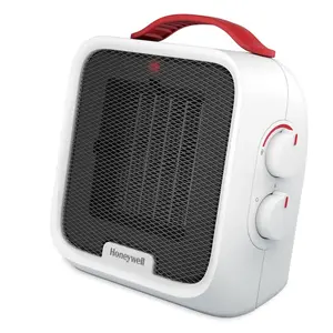 Honeywell UberHeat 5 Ceramic Room Space Heater Portable Thermostat 1500W White