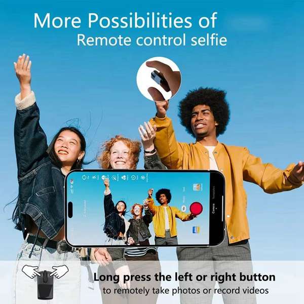 2.4G Wireless Bluetooth Ring Phone Accessory for Content Creators - Magnetic, Waterproof, Portable Wearable Tech Gadget, Short Video Like Button, Lazy Selfie Controller, Fast Charging Page Turner, Accessories 2.4G Wireless Bluetooth Ring Phone Accessory for Content Creators - Magnetic, Waterproof, Portable Wearable Tech Gadget, Short Video Like Button, Lazy Selfie Controller, Fast Charging Page Turner, Accessories