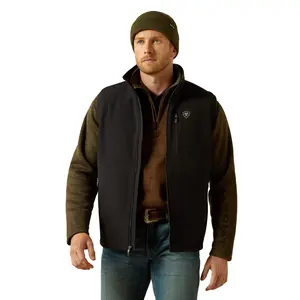 Men's Logo Softshell Vest