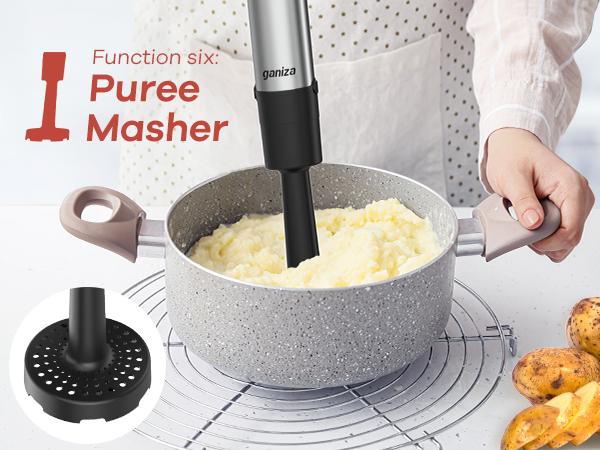 Ganiza Immersion Blender Hand Blender 16 Speed Mode 800W Motor Stainless Steel Stick Head with Whisk Milk Frother Masher Blending Cup Chopping Bowl Recipe Guide Perfect Kitchen Gift for Home Cooks Golden Butter Essentials Slow Cold Pressed Juicer Machine Ganiza Immersion Blender Hand Blender 16 Speed Mode 800W Motor Stainless Steel Stick Head with Whisk Milk Frother Masher Blending Cup Chopping Bowl Recipe Guide Perfect Kitchen Gift for Home Cooks Golden Butter Essentials Slow Cold Pressed Juicer Machine