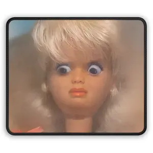 Hilarious Barbie Mouse Pad | Hilarious Office Gift | Funny Mouse Pad