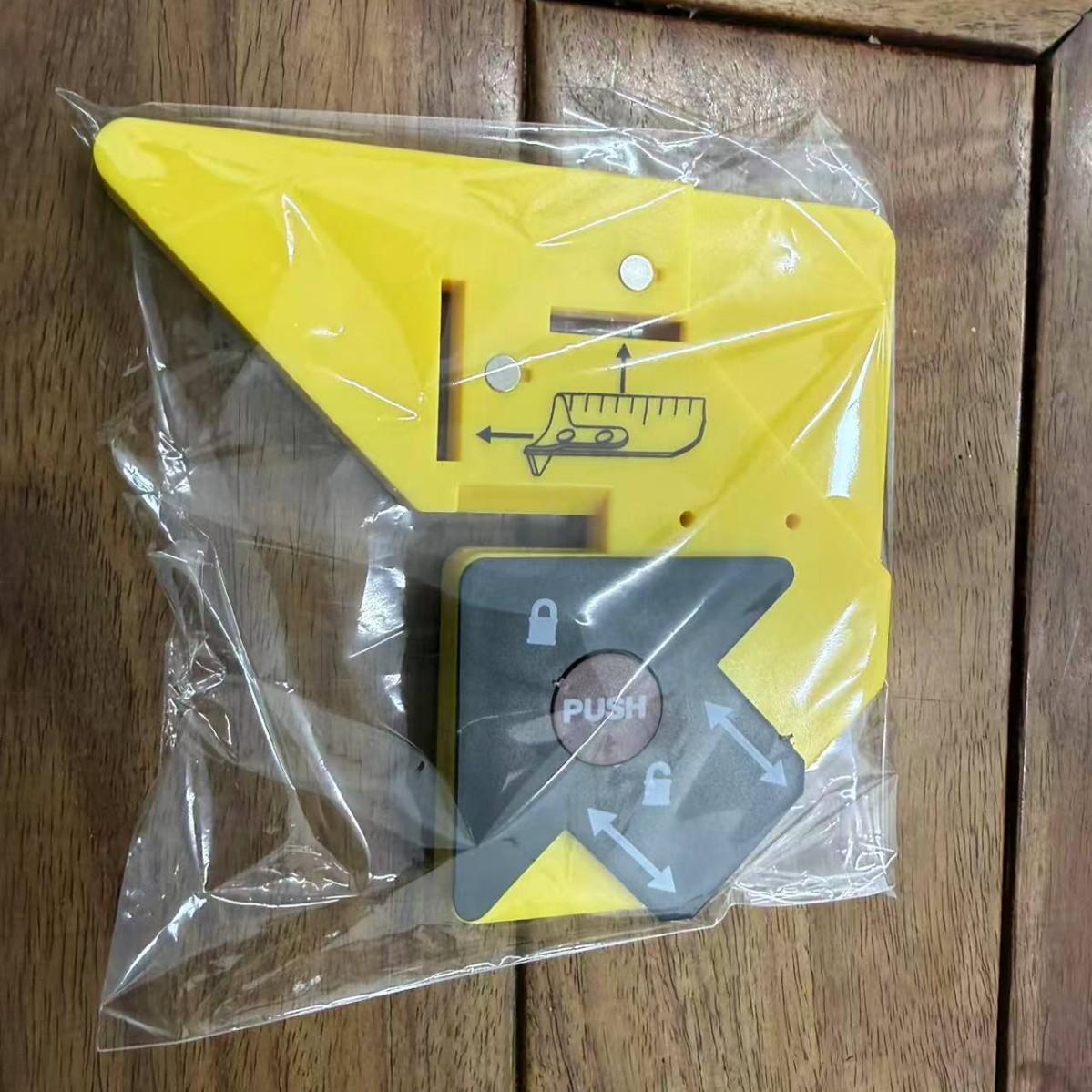 45-Degree Trim Gauge & Miter Guide Tool for Accurate Baseboard and Molding Cuts, Easy Measuring & Marking Carpentry Tool 45-Degree Trim Gauge & Miter Guide Tool for Accurate Baseboard and Molding Cuts, Easy Measuring & Marking Carpentry Tool