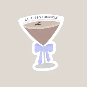 Espresso Yourself Sticker