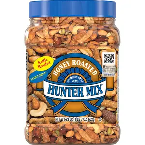 Southern Style Nuts Honey Roasted Hunter Bulk Trail Mix, 23 oz (Pack of 1), Honey Roasted Sesame Sticks & Peanuts, Sunflower Kernels, Almonds, Cashews & Pepitas, Mixed Nuts, Snacks for Adults & Kids