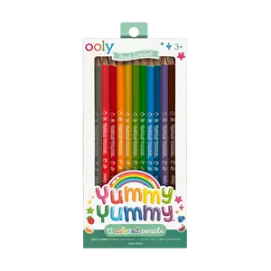 Yummy Yummy Fruit Scented Colored Pencils - Set of 12