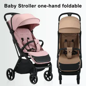2 in 1 Baby Stroller, One-click Folding LightweightFoldable , Perfect for Travel, Shopping & Daily Walks,Ergonomic Design, Aluminum Alloy Frame
