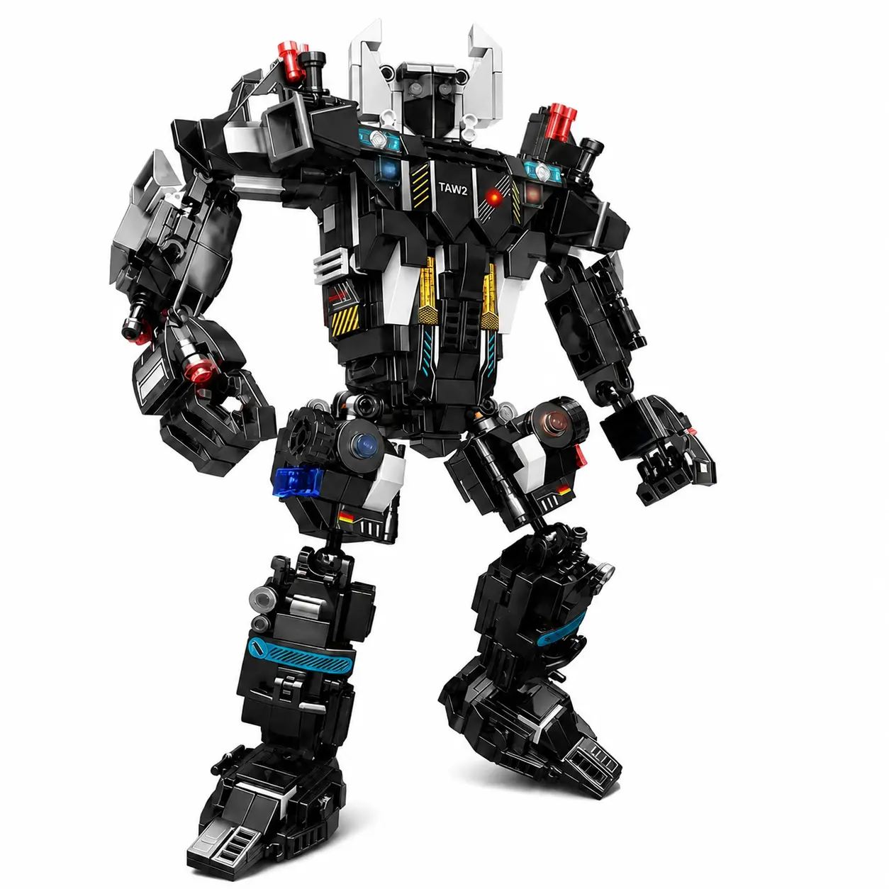 51-in-1 Transforming Robot Building Set - 729 PCS DIY STEM Transformers Toy, Interlocking Plastic Parts, Multi-Builds (Robots,Tanks,Planes,Vehicles), Stacking Blocks Smart Brick Model, Open-Ended Play STEM Learning Gift for Kids Ages 8+